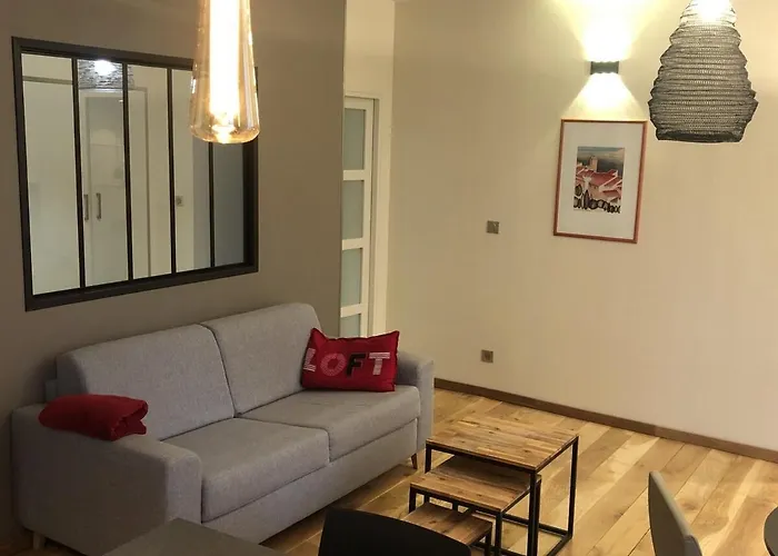 アパート T2 40 M2 L'europe Beatrice Centre-ville 1 Parking エクスレバン